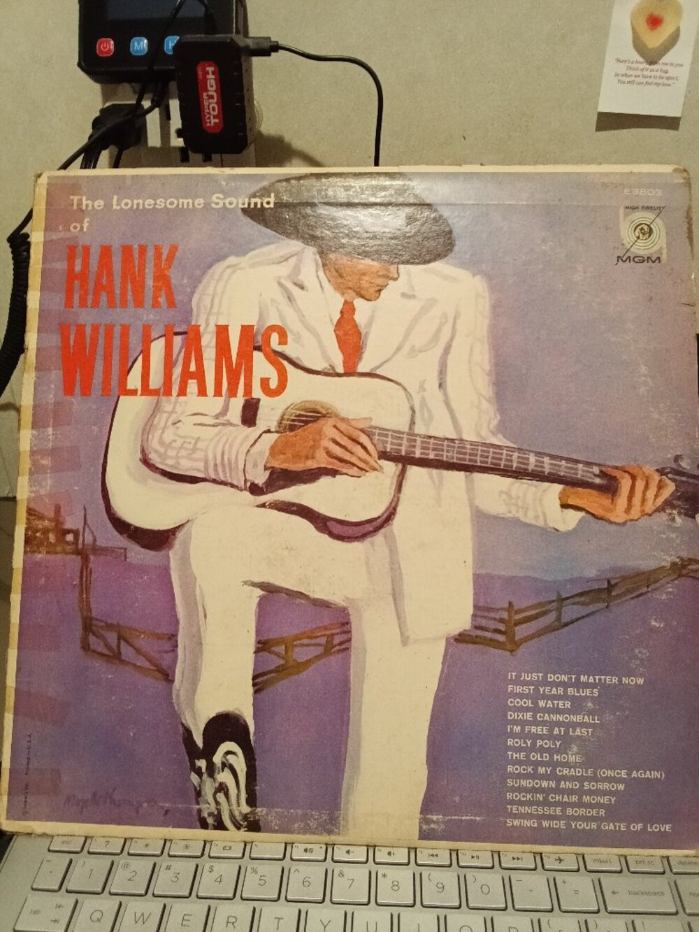 Set of 2 Hank Williams Vinyl Albums - MGM Records - Classic Country